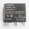 24 Volt DC SPST-NO relay (G6M-1A24DC)- Omron