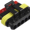Obudowa złącza 6-pinowe TE Connectivity -rzędowe Żeński AMP Superseal 1.5 Montaż na kablu