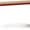 Manuflex AU8085.3003 Stół roboczy UNIVERSAL z wielowarstwową płytą, szer. X gł. X wys. = 1750 x 800 x 722-1022 mm rubino