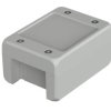 Aluminum enclosure, (L x W x H) 121 x 86 x 60 mm, light gray (RAL 7035), IP69K, 00162125
