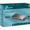 Switch TP-LINK TL-SG108PE (8x 10/100/1000Mbps)