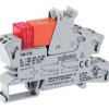 Moduł przekaźnika 230 V ac 788 WAGO DPDT Szyna DIN Wciskany zacisk Cage Clamp 4 mA