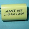 2,7uF/250V MKT MANT KONDENSATOR