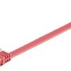 kabel LAN MicroConnect V-UTP602R-FLAT, 1 szt., RJ45, 2 m, czerwony