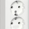 4780 13 Double socket outlet with earthing contact 16 A / 250 V~ with mo