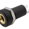 Gniazdo montażowe JACK 3.5mm STEREO do obudowy PJ-392A 3piny