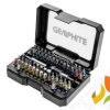 Zestaw bitów 60 szt. stal S2 58szt. końcówki wkętakowe 25mm 2x przedłużka magnetyczna 56H600 GRAPHITE
