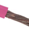 Kabel Trzynormowy Pcw, Dł. 100M 4 Mm, 41 A, 1 Kv, -15 › +105 C Różowy...