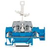 WAGO 280-526 5mm Double Deck Jumper Disc. Trm. Block Blue, Grey AWG 28-14