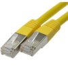 Patchcord FTP kat.5e kabel sieciowy LAN 2x RJ45 linka żółty 3m NEKU
