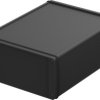Aluminum enclosure, (L x W x H) 200 x 169 x 82 mm, black, IP65, 84680200.MT1