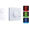 m-e 41162 Wireless Door Chime Set Backlit Converts Wired to Wireless