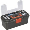 Alutec 56270 Toolbox Empty Plastic Black/Orange Handy Workshop Use
