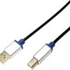 Kabel połączeniowy Premium USB 2.0, wtyczka USB-a na wtyczkę USB-B, 2m