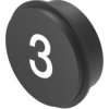 Nakładka do klawiatury, typ: Wkładka klawiatury, symbol - 3, do użytku z: Klawiatury serii 09