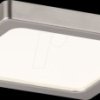 92954 LED recessed panel Areo, 5 W, 3000 K, square, nickel