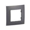 NOWE NILOE Ramka 1 pojedyncza stalowa medium grey NP111MG LEGRAND
