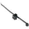 Edge clip, for edges 1 to 3 mm, max. bundle Ø 31 mm, PA, heat stabilized, black, (L x W x H) 14 x 10 x 15.5 mm, 150-40583