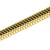 Pin header, 30 pole, pitch 2.54 mm, angled, black, SL310130G