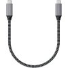 Satechi ST-U4C25M USB-C cable USB4™ USB-C® plug 0.25 m Grey