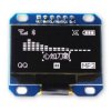 Wyświetlacz Biały OLED 1,3 SPI SH1106 ARDUINO dodatkowe piny D/C RST