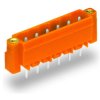 Listwa stykowa PCB 8-pinowe 231 raster: 5.08 mm Prosty 1-rzędowe WAGO Do montażu na płytce drukowanej 630 V W osłonie