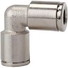 L-connector, 16 bar, brass, nickel-plated, for hose, 108982