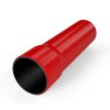 Rura osłonowa sztywna RHDPE 110x5,5 DCK, dwukolorowa, czerwono-czarna, 6m RHDPE 110X5,5 DCK KOPOS