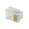 Wtyk modularny telefoniczny 6p6c RJ12