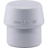 Halder 3203.030 SIMPLEX Replacement Head Semihard 22g Medium-Hard Insert
