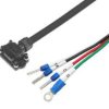 Przewód zasilający Przewód zasilania silnika Serwomotory, 3000 obr./min 100 V, 200 V
