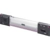 Oświetlenie szafkowe 125 V AC Rittal 437 mm 13 W Oświetlenie LED