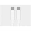 Przyłącze USB typ C wtyk - USB typ C wtyk 60W 3m białe