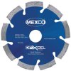 MEXCO DPXCEL12522 XCEL Grade Dual Purpose Diamond Blade 125 x 22mm