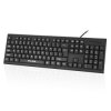 Klawiatura komputerowa BLOW KP-106 USB czarna / 84-206