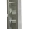 szafa ramowa stojąca EmiterNet Top, 42U, wym. 600X600x1980 (szer. x gł. x wys. mm), drzwi blacha/szkło w komplecie panel 2 wenty