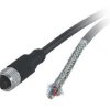 Przewód czujnik-siłownik ze złączem Złącze M12 liczba rdzeni 8 długość 2m Rodzaj A Żeńskie