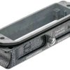 Extender housing, size 24B, die-cast aluminum, central locking, IP65/IP68/IP6K9K, 09405249980