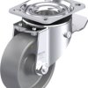 Blickle 651836 LK-PO 100G-1-ST-ELS Rolka obrotowa z blachy stalowej Średnica koła: 100 mm Maksymalne obciążenie: 280 kg