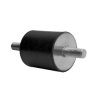 Podstawka antywibracyjna M12 średnica 60mm wysokość całkowita 50mm Cylinder męski-męski
