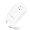 Dicota 2-port GaN Wall Charger (45W) EU Adapter ładowania 45 W biały GaN