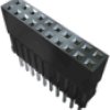 Samtec Gniazdo PCB ESQ 50 -pinowe 2-rzędowe raster: 2.54 mm Otwór przelotowy Płytka-płytka Lutowie Prosty