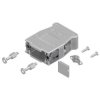 Conec 16-003200E 9-Pin Snaplock D-Sub Housing Metallised Plastic 90° 180°