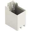 Pin header, 3 pole, pitch 3.5 mm, straight, light gray, 2091-1403