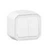Włącznik światła, 10A, 250V, 1-biegunowy, IP55 Plexo, Legrand