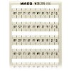 WAGO 209-546 WSB Quick Marker Horizontal (R1-Z1,SL) 10ea White