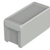 ABS enclosure, (L x W x H) 191 x 80 x 90 mm, light gray (RAL 7035), IP66, 96034135