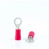 Insulated ring cable lug, 0.5-1.5 mm², AWG 22 to 16, 5.3 mm, red, BYB-4-07F5003