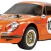 Tamiya Renault Alpine 110 Jägermeister pomarańczowy Szczotkowy 1:10 Model samochodu RC Elektryczny Samochód wyścigowy Do