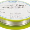 Solder, lead-free, SAC (Sn96.5Ag3.0Cu0.5), Ø 1 mm, 100 g, 52761010